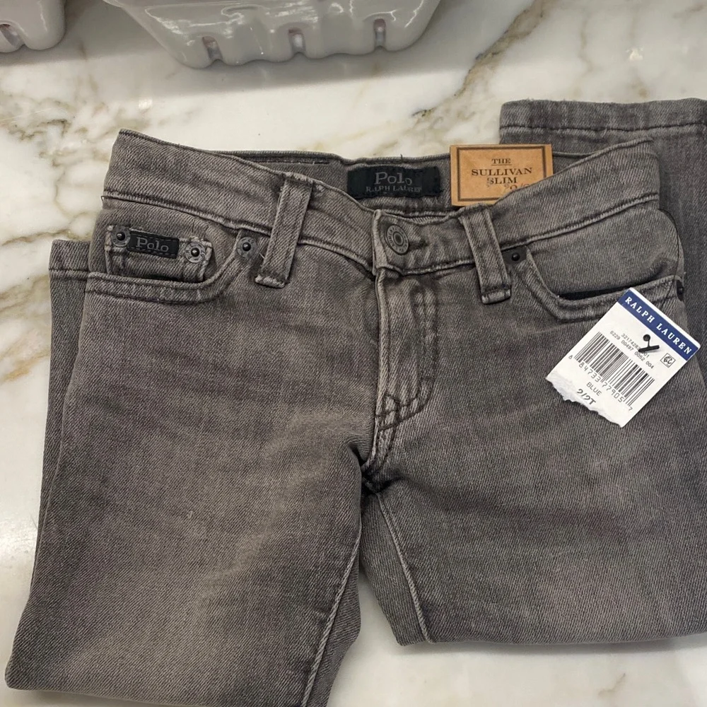 Ralph Lauren Polo Gray Denim Pants